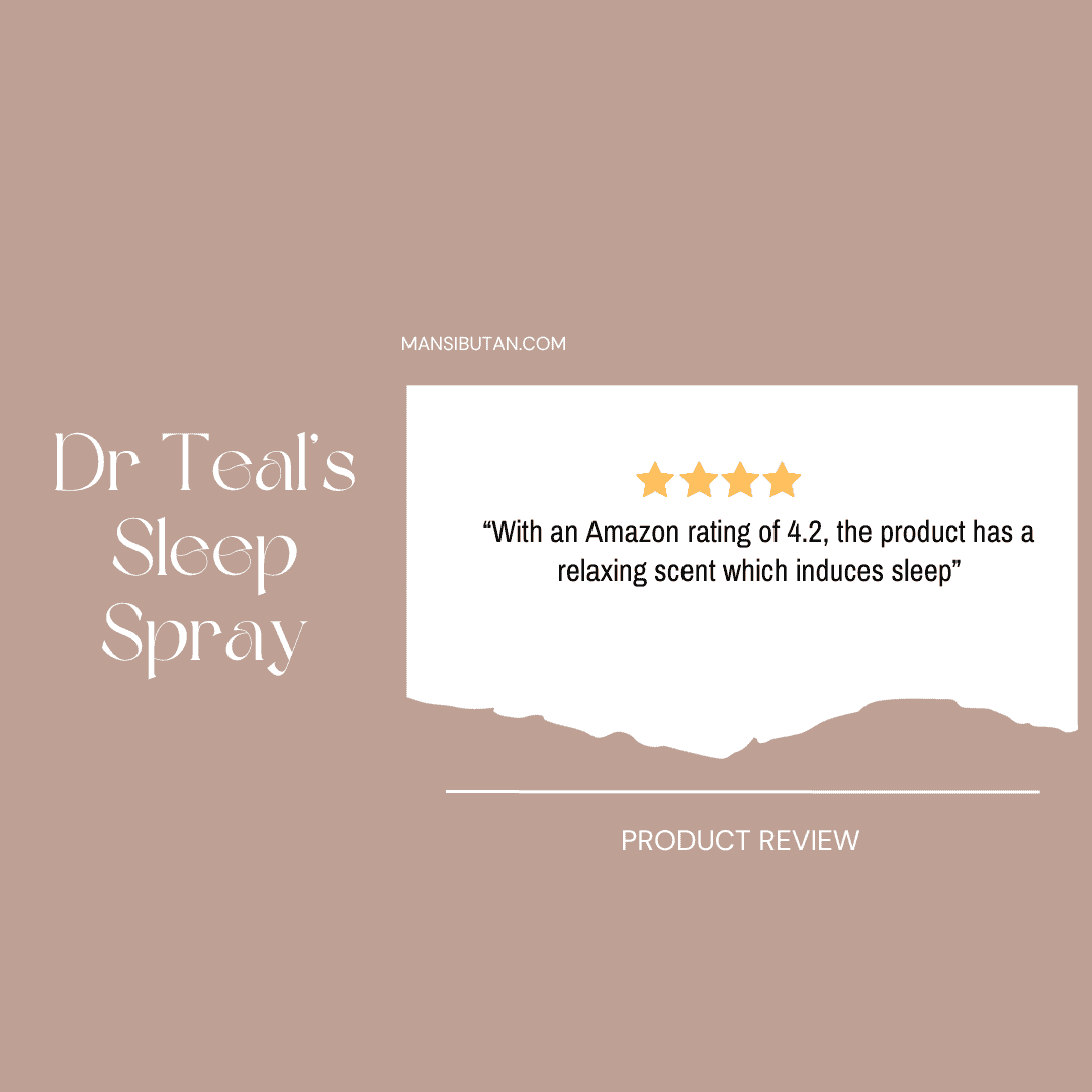 Dr Teals sleep spray